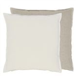 Brera Lino Alabaster Linen Decorative Pillow 