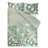 Fleur Orientale Celadon King Duvet Cover