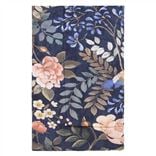 Porcelain De Chine Midnight Quilted Throw