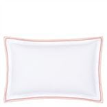 Astor Coral & Rosewood Oxford Pillowcase