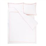 Astor Coral & Rosewood Superking Duvet Cover