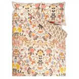 Brocart Decoratif Sepia King Duvet Cover