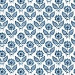 Medici Flower - Indigo