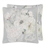 Fleur Blanche Platinum Cotton Cushion