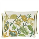 Coussin Foglia Decorativa Moss Cotton