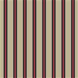 Cricket Stripe Red