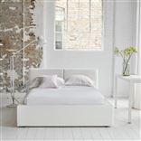 Modena Bed -Single - Brera Lino - Alabaster 