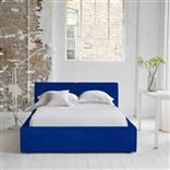 Modena Bed -Single - Cassia Velvet - Cobalt