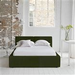 Modena Bed -Single - Cassia Velvet - Fern