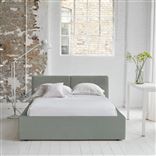 Modena Bed -Double - Cassia Velvet - Zinc