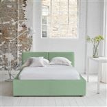 Modena Bed -Double - Cassia Velvet - Eau de Nil