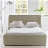 Amalfi Bed -Single - Cassia Velvet - Dove