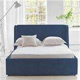 Amalfi Bed -King - Cassia Velvet - Denim