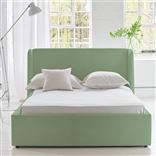 Amalfi Bed -King - Cassia Velvet - Eau de Nil