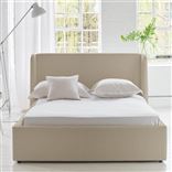 Amalfi Bed -Single - Brera Lino - Parchment