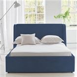 Amalfi Bed -Super King - Cassia Velvet - Denim