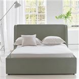 Amalfi Bed -Super King - Cassia Velvet - Zinc