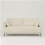 Positano 3 seater - Polished Steel Legs - Brera Lino Natural 