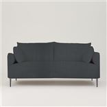Positano 3 seater - Polished Steel Legs - Brera Lino Dusk