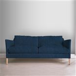 Milan 2.5 Seat Sofa - Cassia - Prussian - Beech Leg