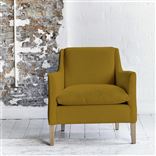 Milan Chair - Tarazona - Ochre - Beech Leg