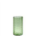 Wide Green Waves Vase