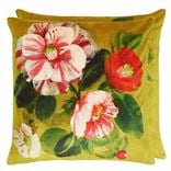 Camellia Velours Mimosa Cushion