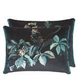 Pasqueflower Indigo Cushion
