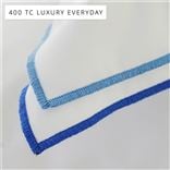 Astor Cobalt Blue Cotton Bed Linen Set 
