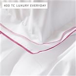 Astor Fuchsia Pink Cotton Bed Linen Set