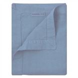 Lario Denim Pure Linen Half Runner, Placemats & Napkins 
