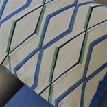 Trevenna Cobalt Embroidered Cushion