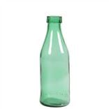 Vintage Emerald Milk Bottle 