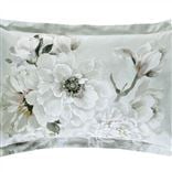 Fleur Blanche Platinum Oxford Pillowcase Pair