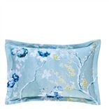 Manohari Delft Blue Oxford Pillowcase Pair