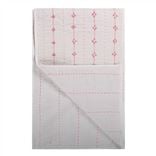 Embroidered Quilt Fuchsia 