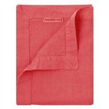 Lario Hibiscus Pure Linen Tablecloth, Runner, Placemats & Napkins 