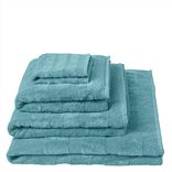 Coniston Turquoise Towels | Designers Guild