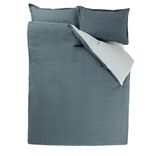 Biella Dusk & Duck Egg Double Duvet Cover