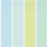 Fun Fair Stripe - Aqua Cutting