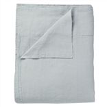 Biella Dusk & Duck Egg Queen Flat Sheet