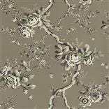 Ashfield Floral - Gun Metal Large Sample