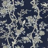 marlowe floral - prussian blue