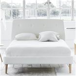 Cosmo Bed - Self Buttons - Superking - Beech Leg - Cassia Chalk
