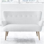 Florence - Two Seater - Beech Leg - Brera Lino Alabaster