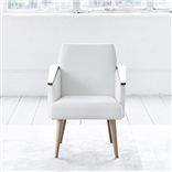 Ray - Chair - Beech Leg - Brera Lino Alabaster