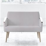 Ray - Two Seater - Beech Leg - Brera Lino Platinum