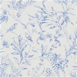 Fern Toile - Bluebell