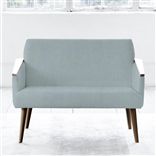 Ray - Two Seater - Walnut Leg - Brera Lino Lapis