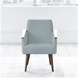 Ray - Chair - Walnut Leg - Brera Lino Lapis